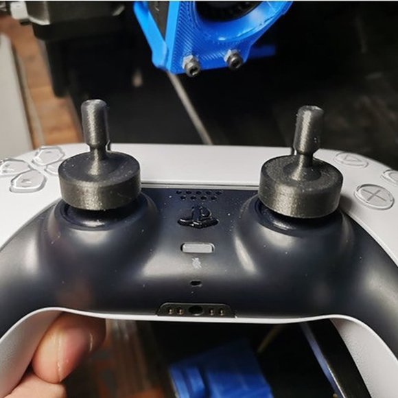 Sony PlayStation 5 Controller Joystick Extender Flight Stick Gamepad Flight Sim - Picture 1 of 3